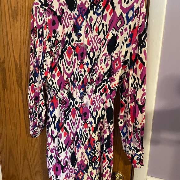 Zara Multicolor Abstract Print Dress - Picture 4 of 6